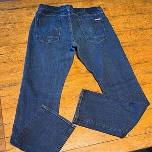 Hudson Blake Slim Straight Leg - Blue Shadow Wash(dark indigo)